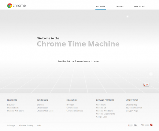 chrome-time-machine