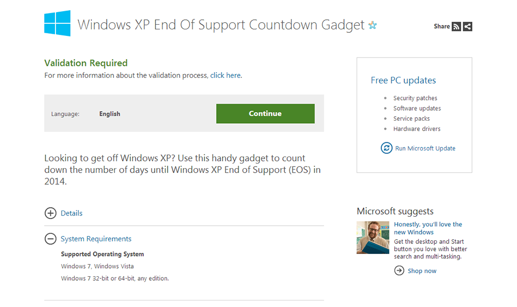 windows-xp-end-of-support-countdown-gadget